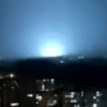 Очевидцы посчитали, что вспышка в ночном небе была связана с инопланетной активностью