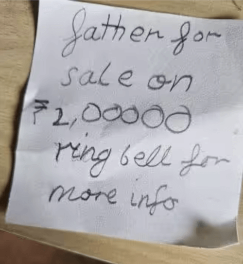 Поссорившись с отцом, восьмилетняя дочка решила его продать