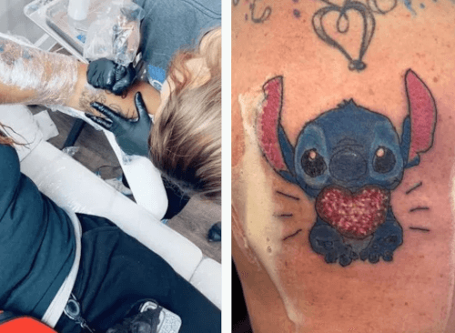 Девочка в 12 лет стала профессиональной татуировщицей