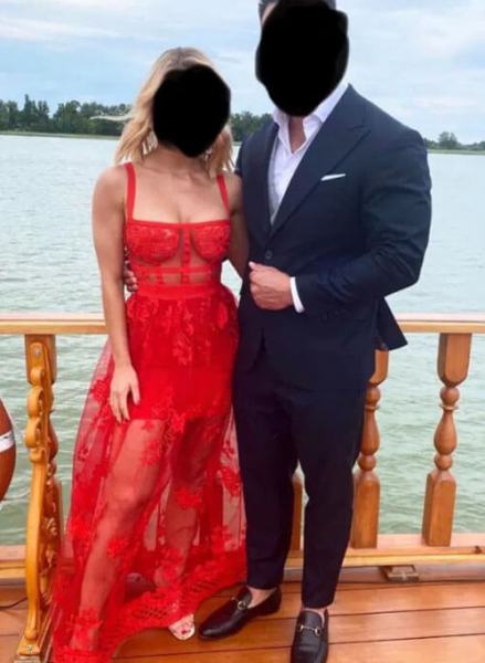 Красное платье свадебной гостьи никому не понравилось