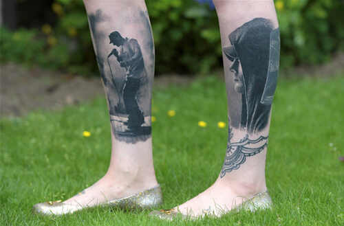 Фанатка Эминема попала в Книгу рекордов Гиннеса, сделав 15 татуировок со своим кумиром
