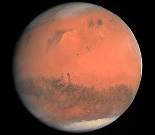 На Марсе обнаружилось послание, состоящее из одной буквы